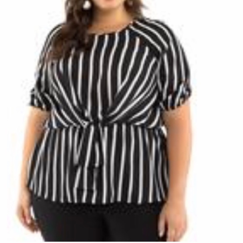 Plus size cute blouse